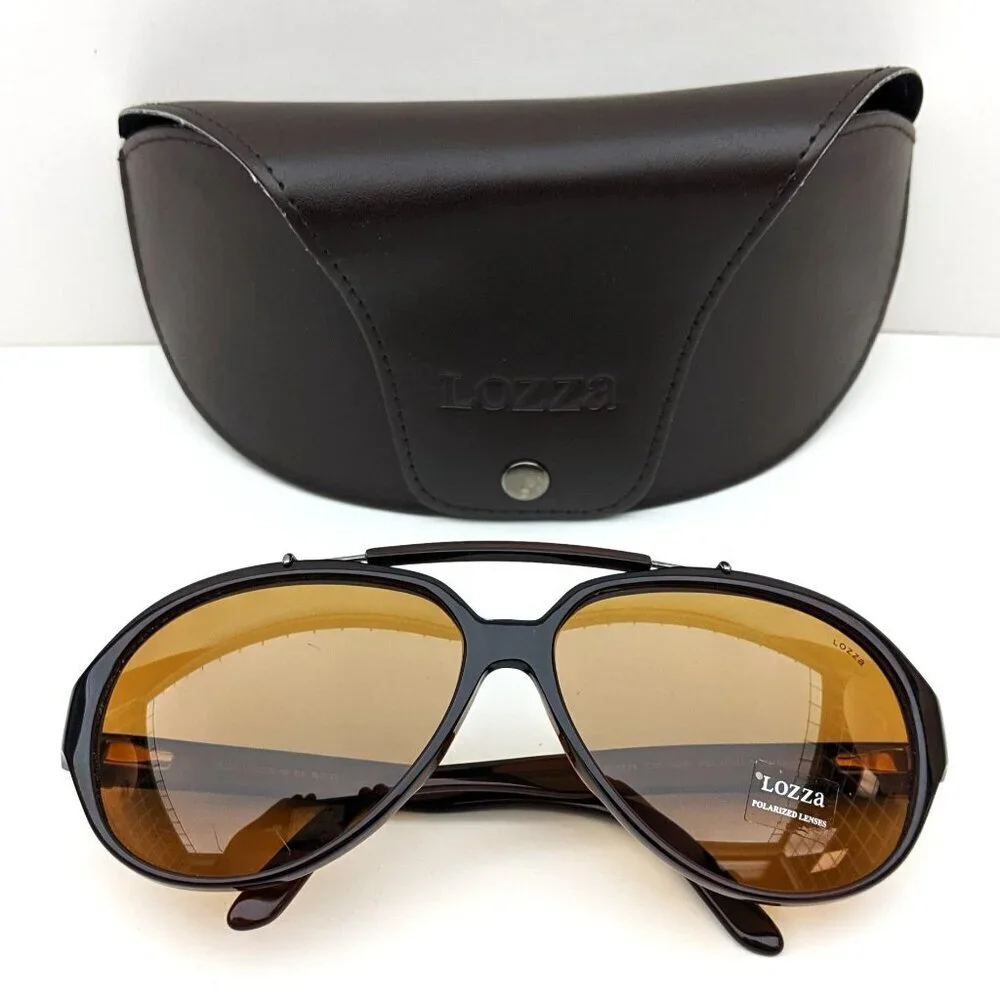 🕶️Lozza SL1840 7HCP Polarized Sunglasses 62/20 120 | ALT325🕶️